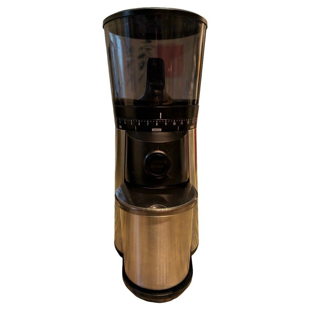OXO Brew Conical Burr Coffee Grinder - Stainless Steel Burrs, One-Touch 8717000